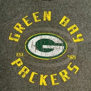 Green Bay Packer Men’s XL Gray T-shirt